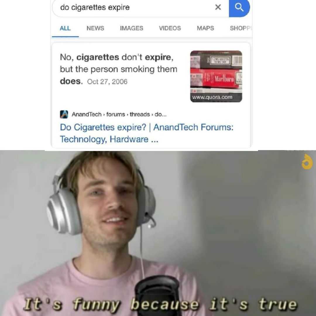 does cigarettes expire meme Bukkan