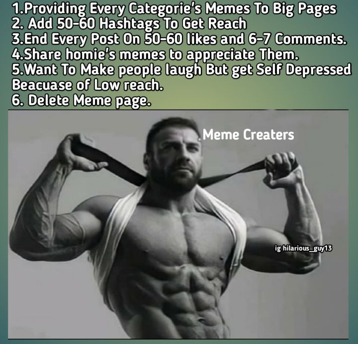 Depressed Bodybuilder Meme