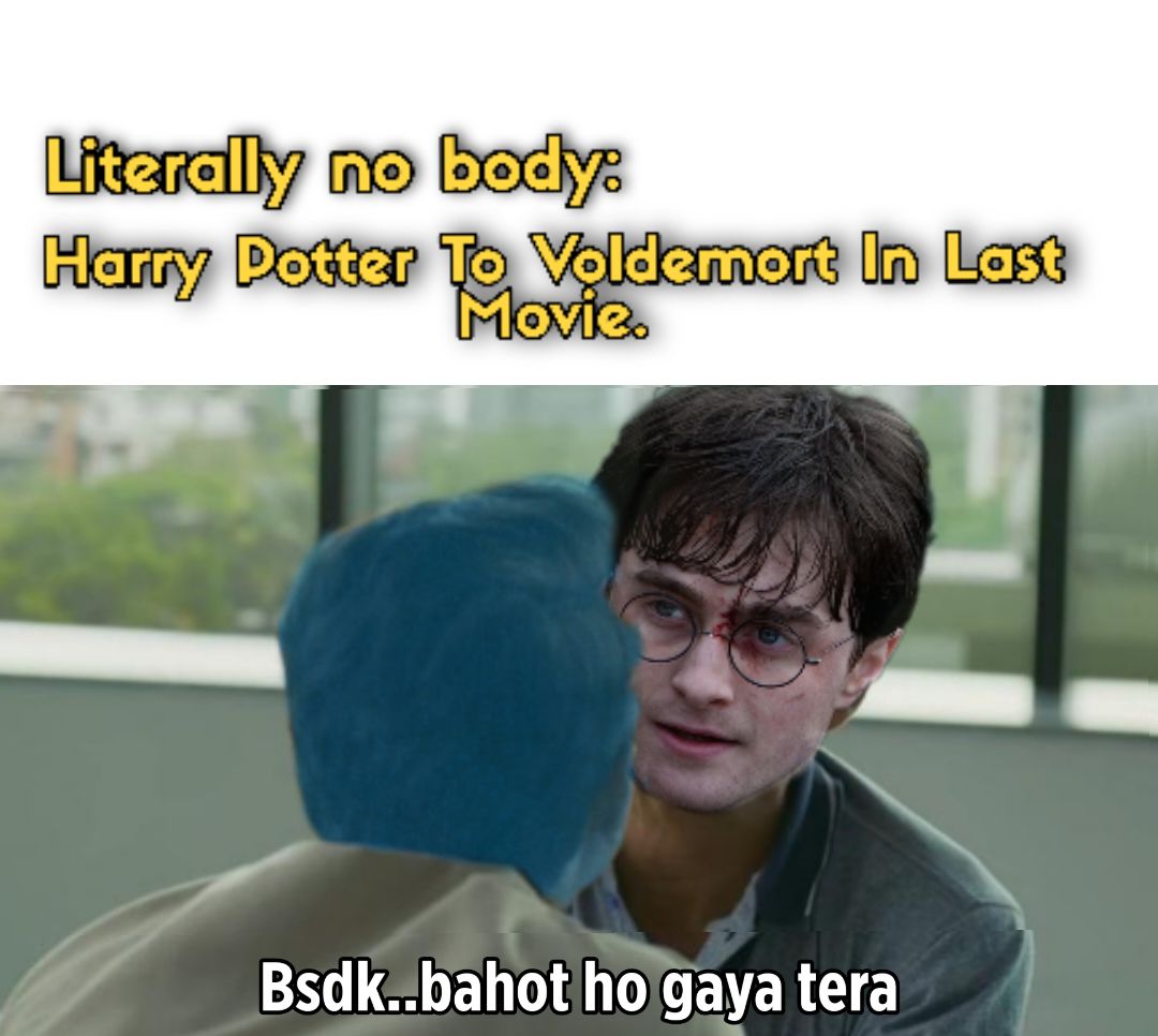 Voldemort cares. - Harry Potter Memes