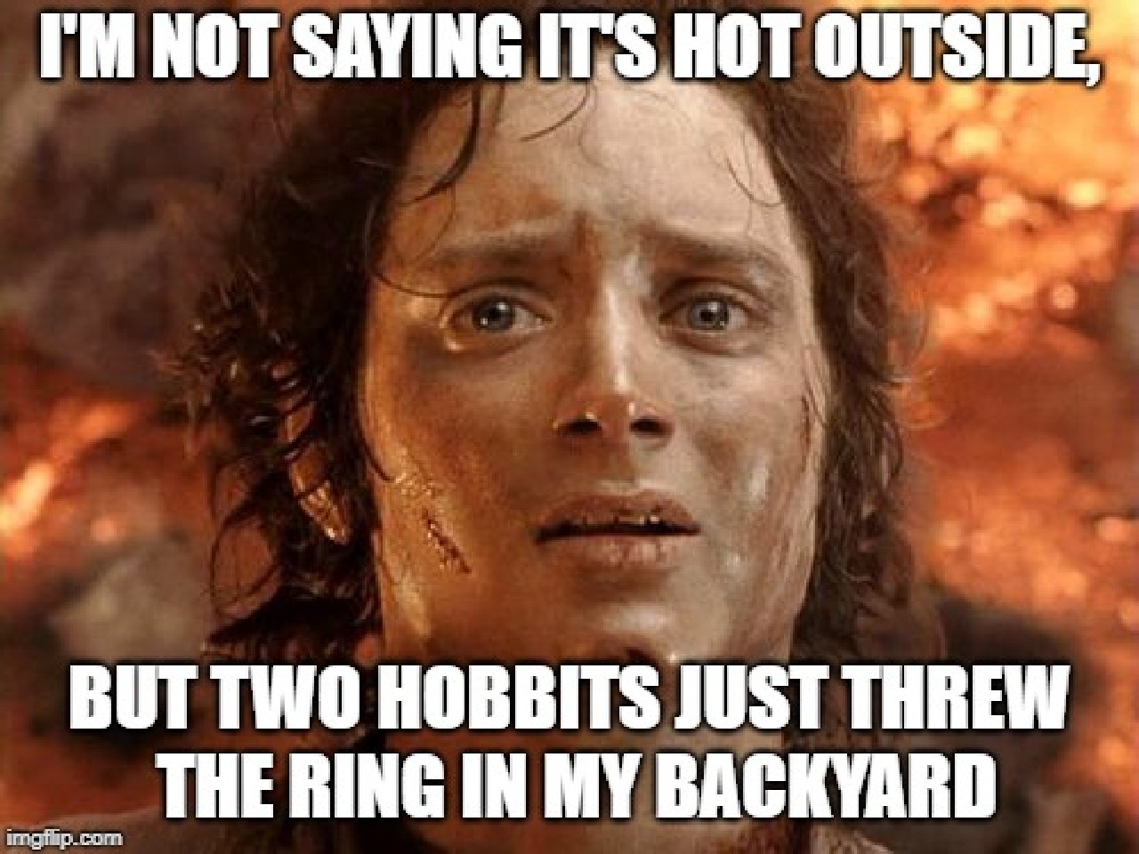 hot outside memes
