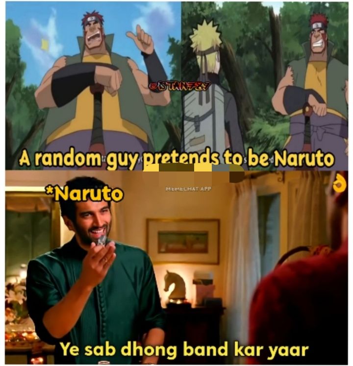 Random imagens de Naruto e memes