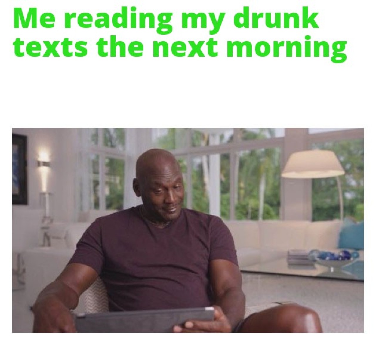 drunk texting meme